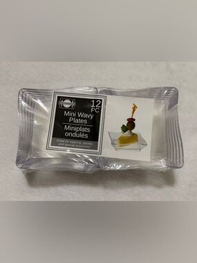 💜 Mini Wavy Plates - Set of 12